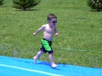 Boy running