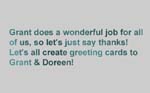 Card for Grant