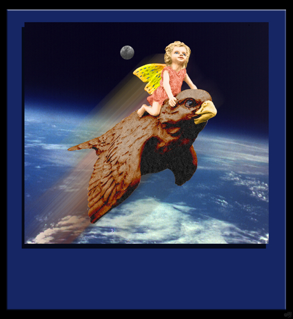 Fairy in space